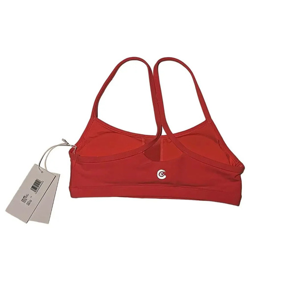 Johnny Was Calme Cross Back Cami Sports Bra in Coral S Small NWT - Picture 2 of 3